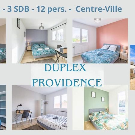 Duplex Providence - Ideal Groupe - Confort - Parking Prive Troyes Exterior photo